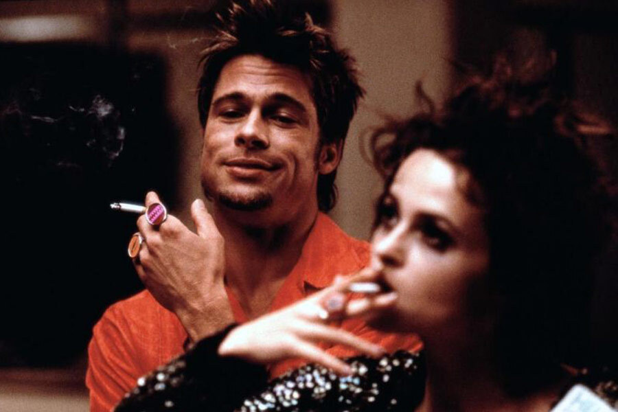 Кадр из фильма "Бойцовский клуб / Fight Club" (источник: https://ru.kinorium.com/119492/gallery/?photo=54743294) 