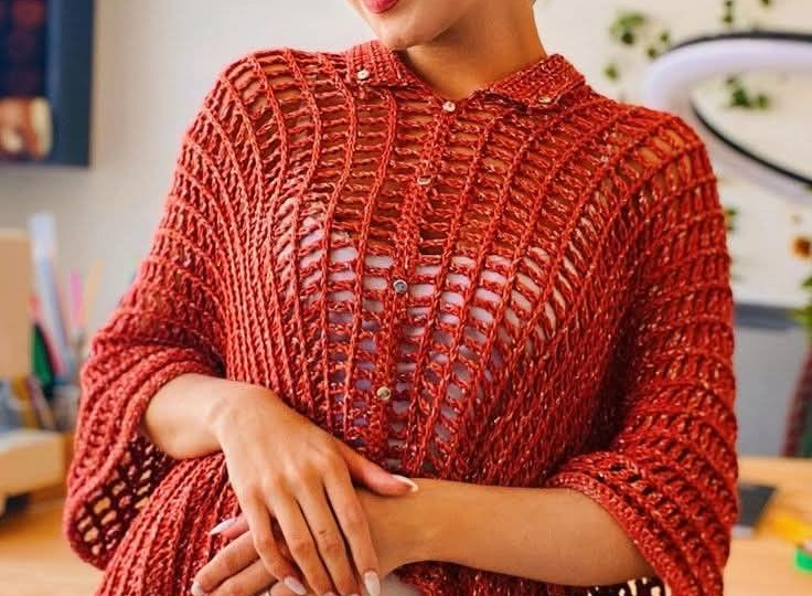 Узоры крючком со схемами простые