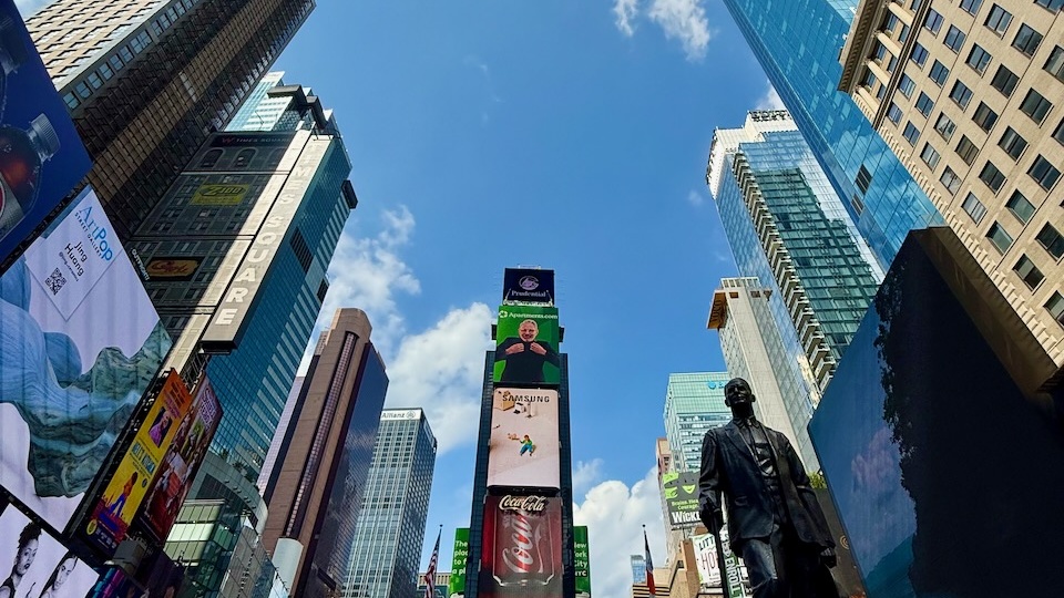 Начинаю рассказ о летнем автопробеге от Атлантического до Тихого океана. Нью-Йорк? Нью-Йорк!