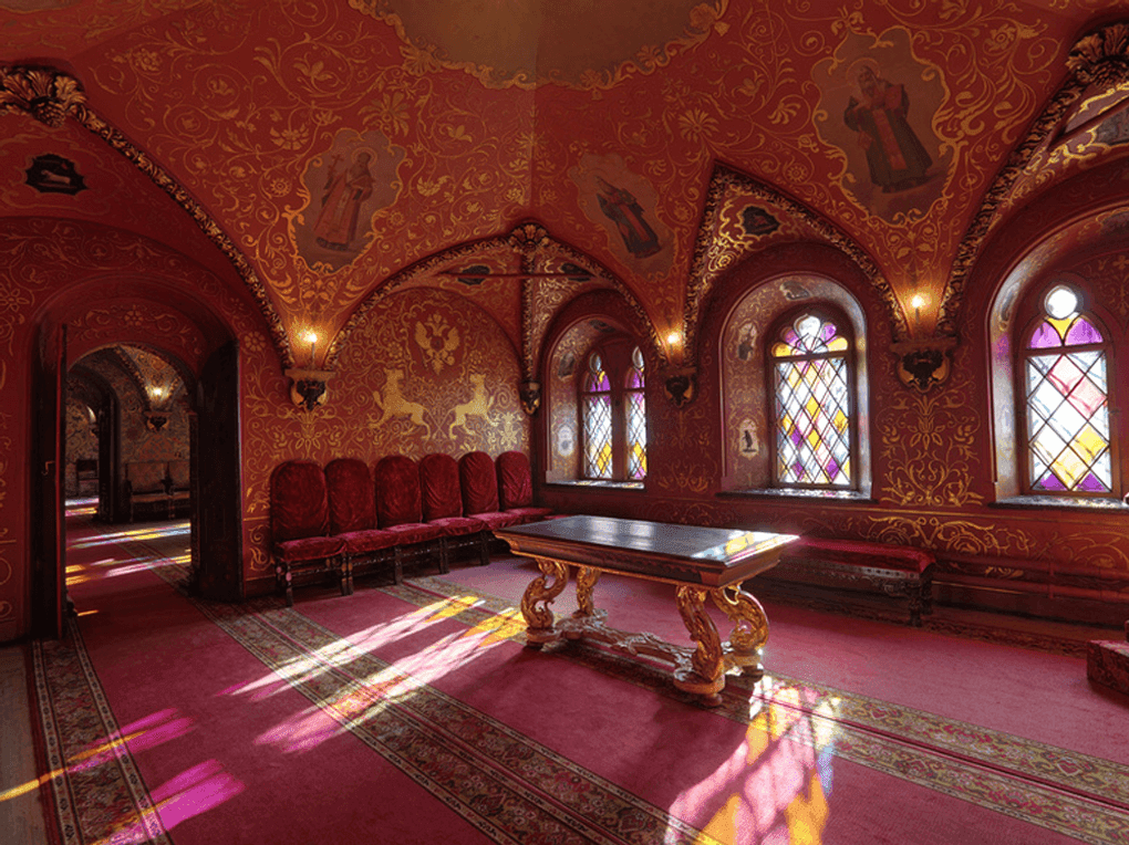 Крестовая палата, Теремной дворец, Московский Кремль. Москва. Фотография: Игорь Долгов / фотобанк «Лори»