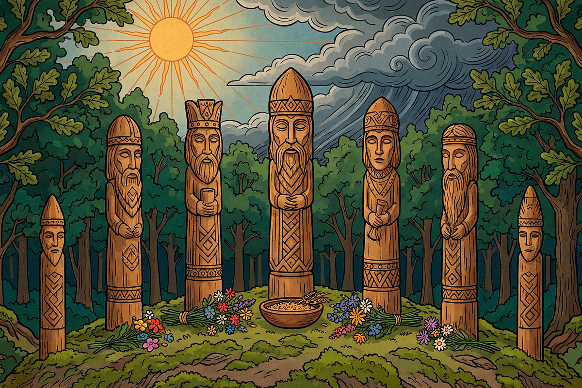 РБК Life📷После крещения Руси образы славянских богов сохранились в верованиях и фольклоре
