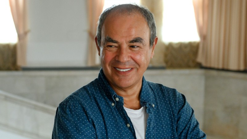 На фото продюсер театрального агентства Арт-Партнер Леонид Роберман