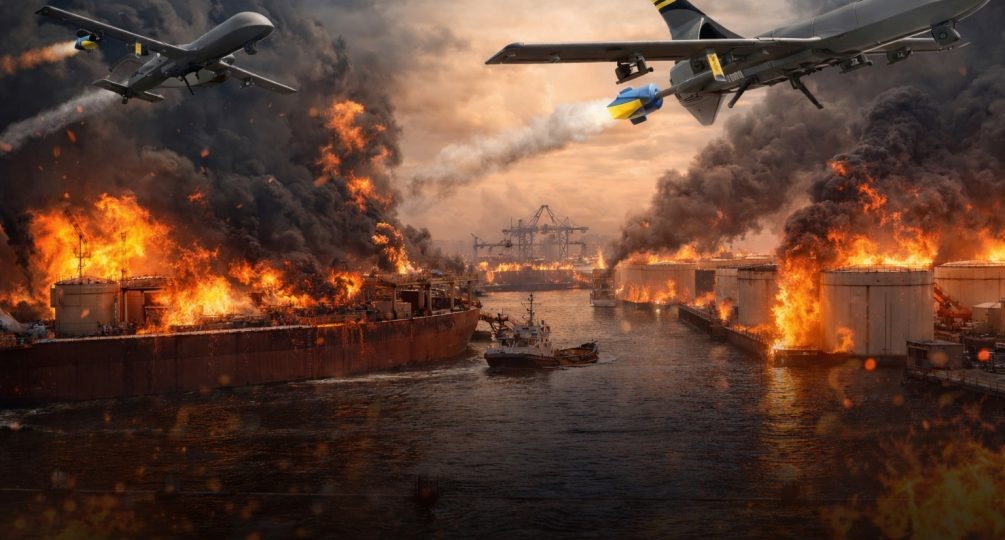 Дроны над Усть-Лугой: Украина бьёт по нашему нефтяному экспорту — чем ответит Россия?