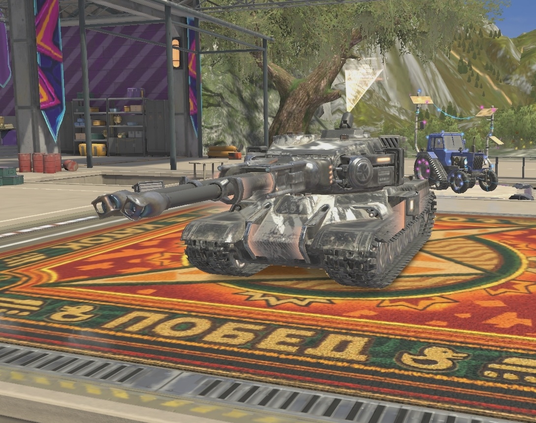 В легендарном камуфляже.