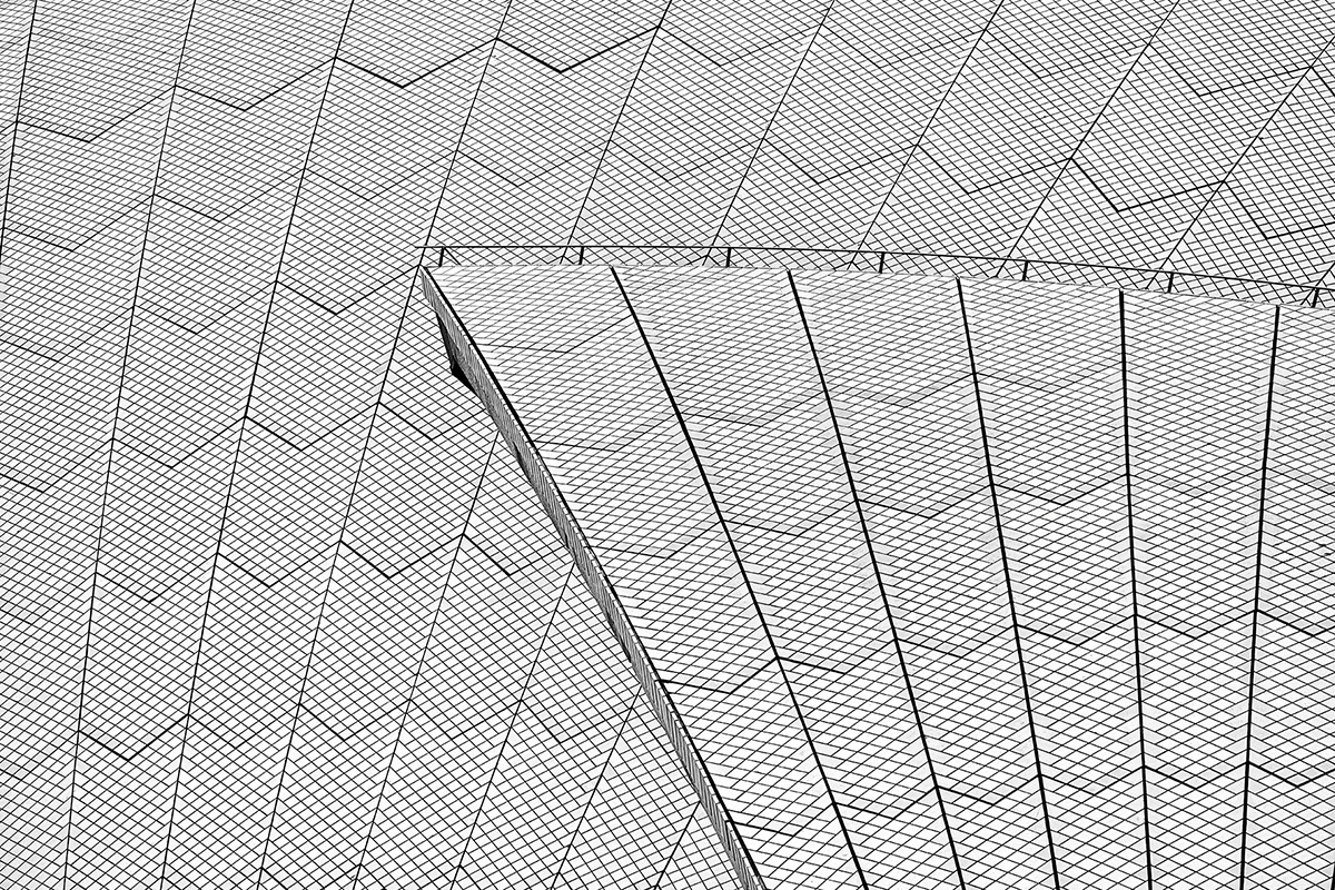 © Glenn Goldman "Tiled Roof"