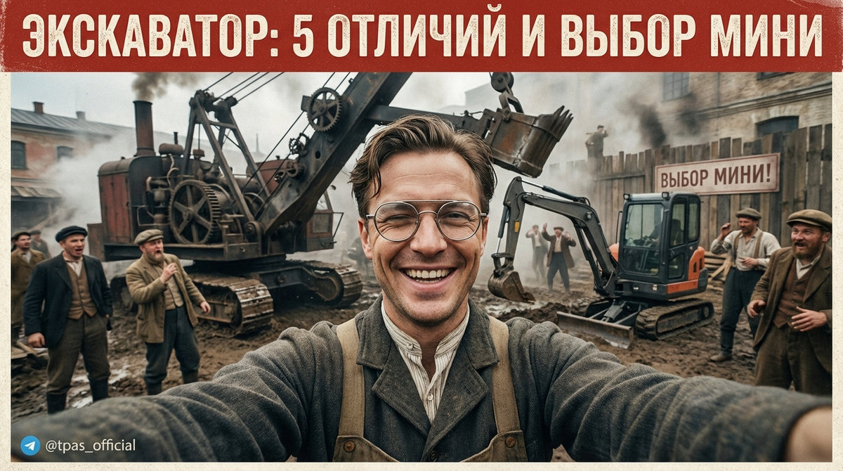    Основные отличия экскаватора от экскаватора-погрузчика и советы по выбору мини-экскаватора admin