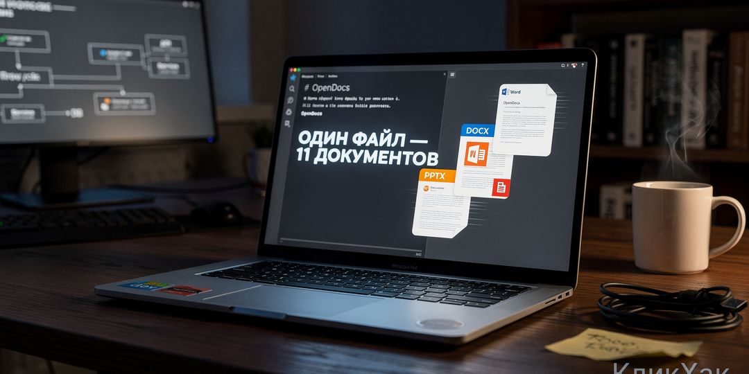 Описание проекта в Word, PDF и презентацию - за минуту