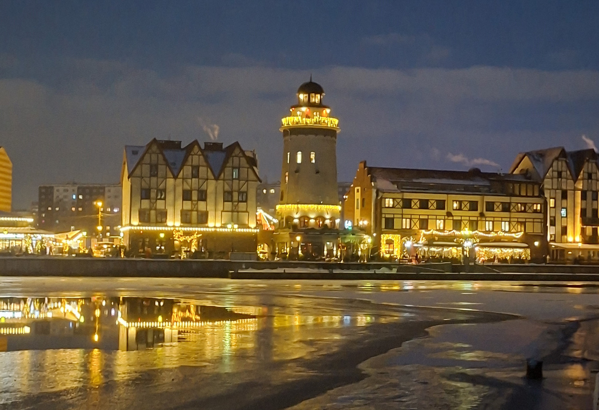 Фото совсем свеженне, сделанное в начале года на острове Канта, перед Вами один из главных символов "Рыбная деревня", эта зима была особенно красивой, но и очень холодной