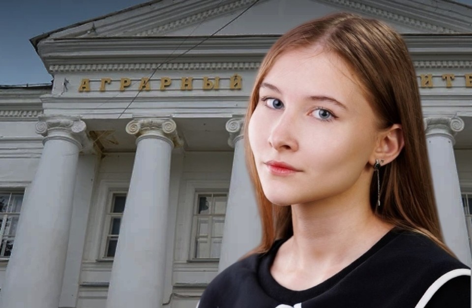    Первокурсница УлГАУ стала обладательницей Губернаторской стипендии имени Яковлева. ФОТО: минсельхоз УО