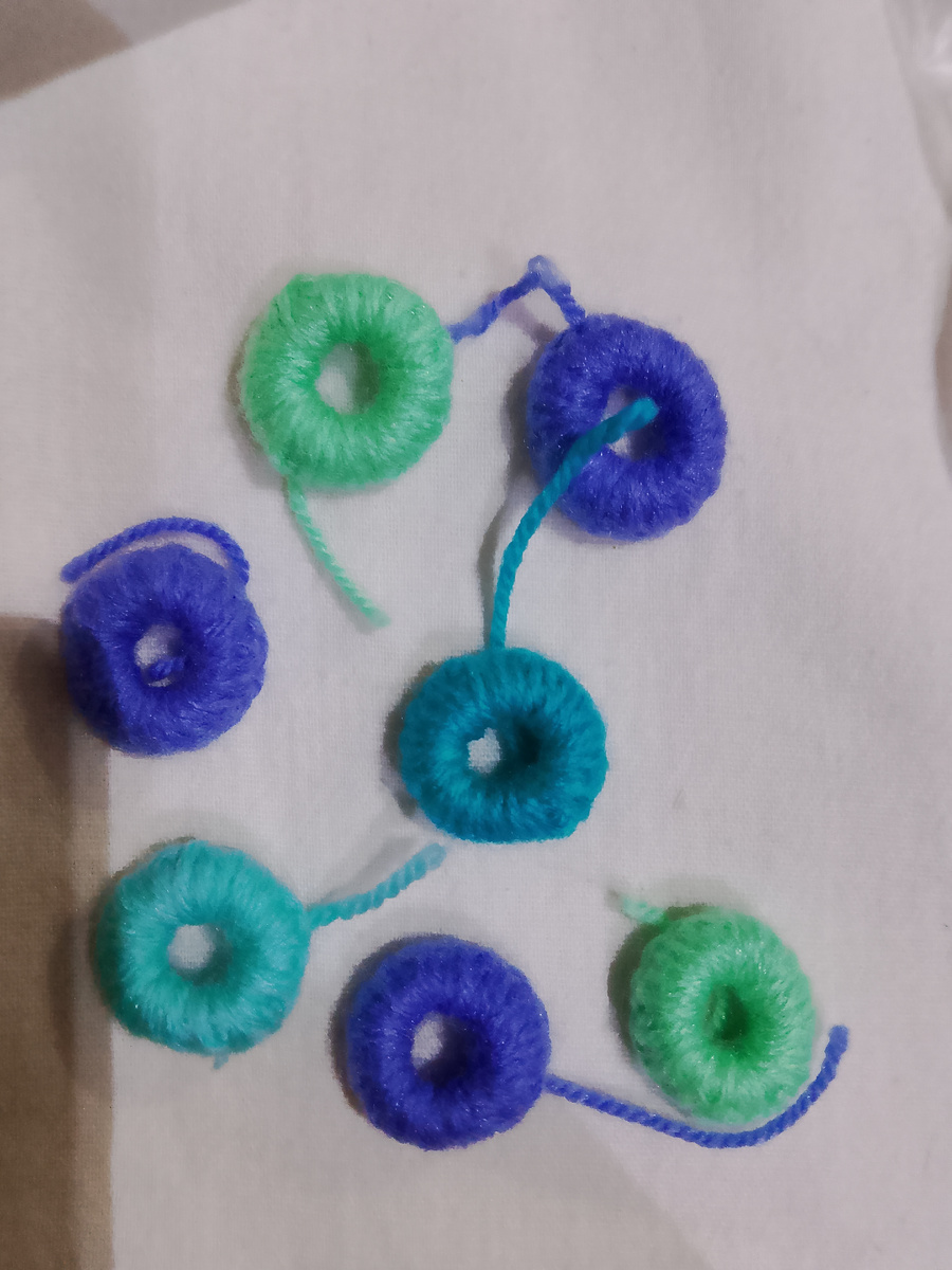 Первые пуговки.