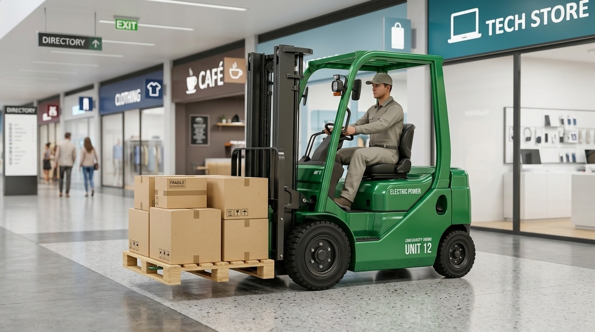 Вилочный погрузчик - идеальное решение для автоматизации складских процессов. Atlanta-gk