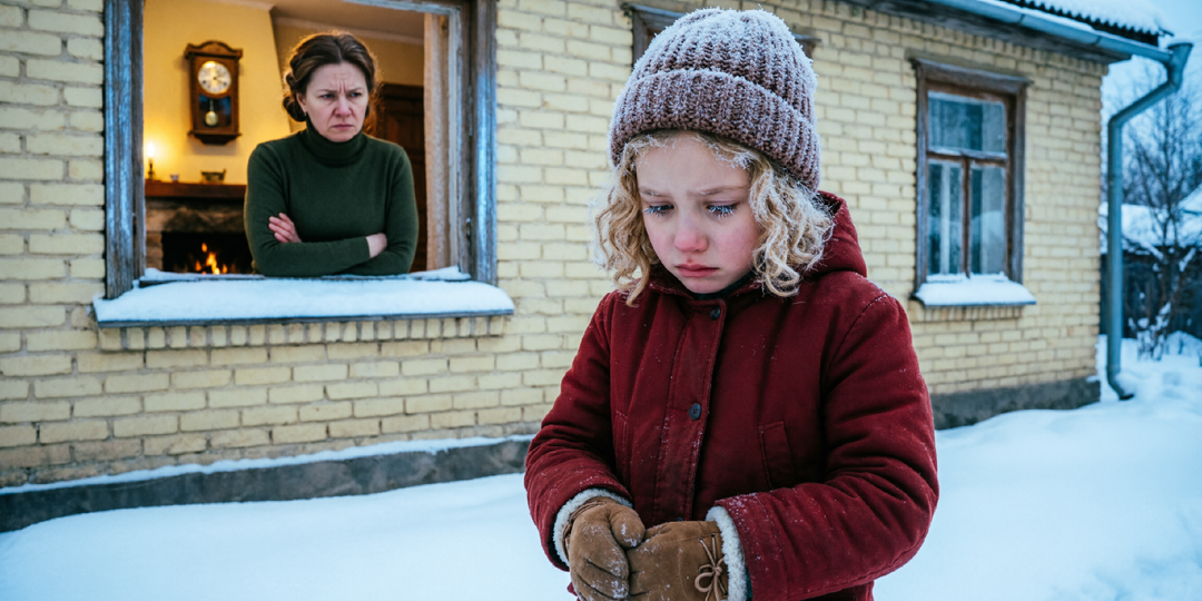 Мачеха выгнала падчерицу в метель, а отцу сказала, что она уехала к подруге. Через 10 лет он узнал дочь на обложке журнала..