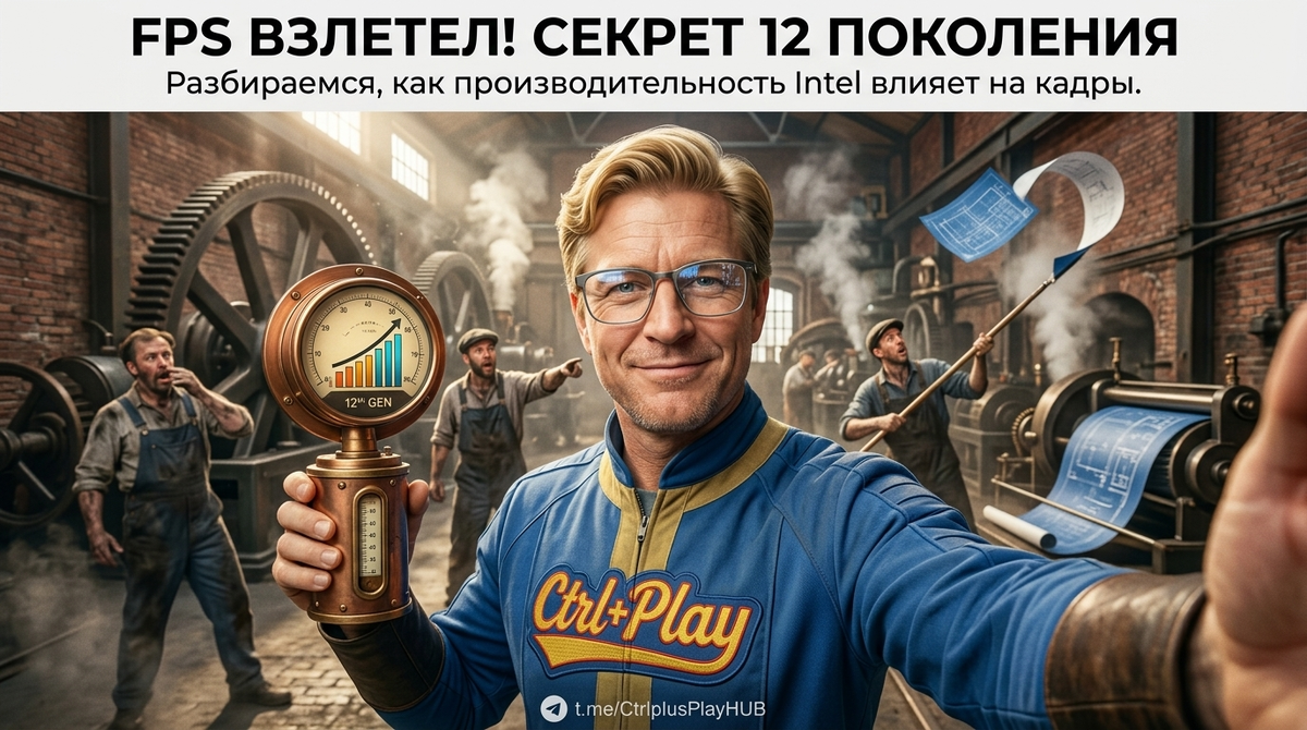 Производительность процессоров: как она влияет на FPS у Intel 12-го поколения