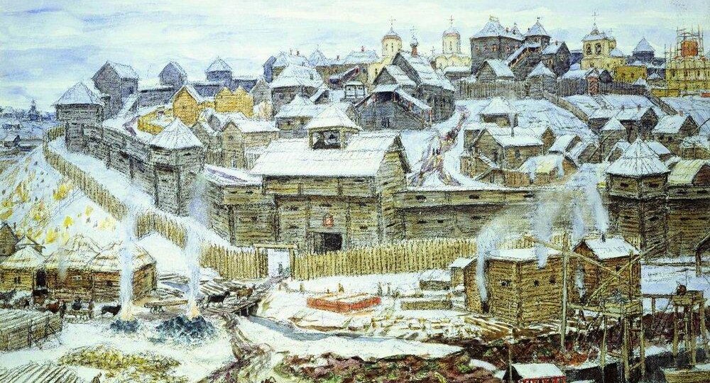 Машина времени в XVII век: 10 картин Аполлинария Васнецова, ожививших старую Москву