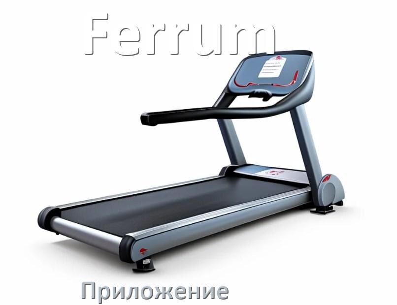 
Программа для беговой дорожки Ferrum и приложение для настройки