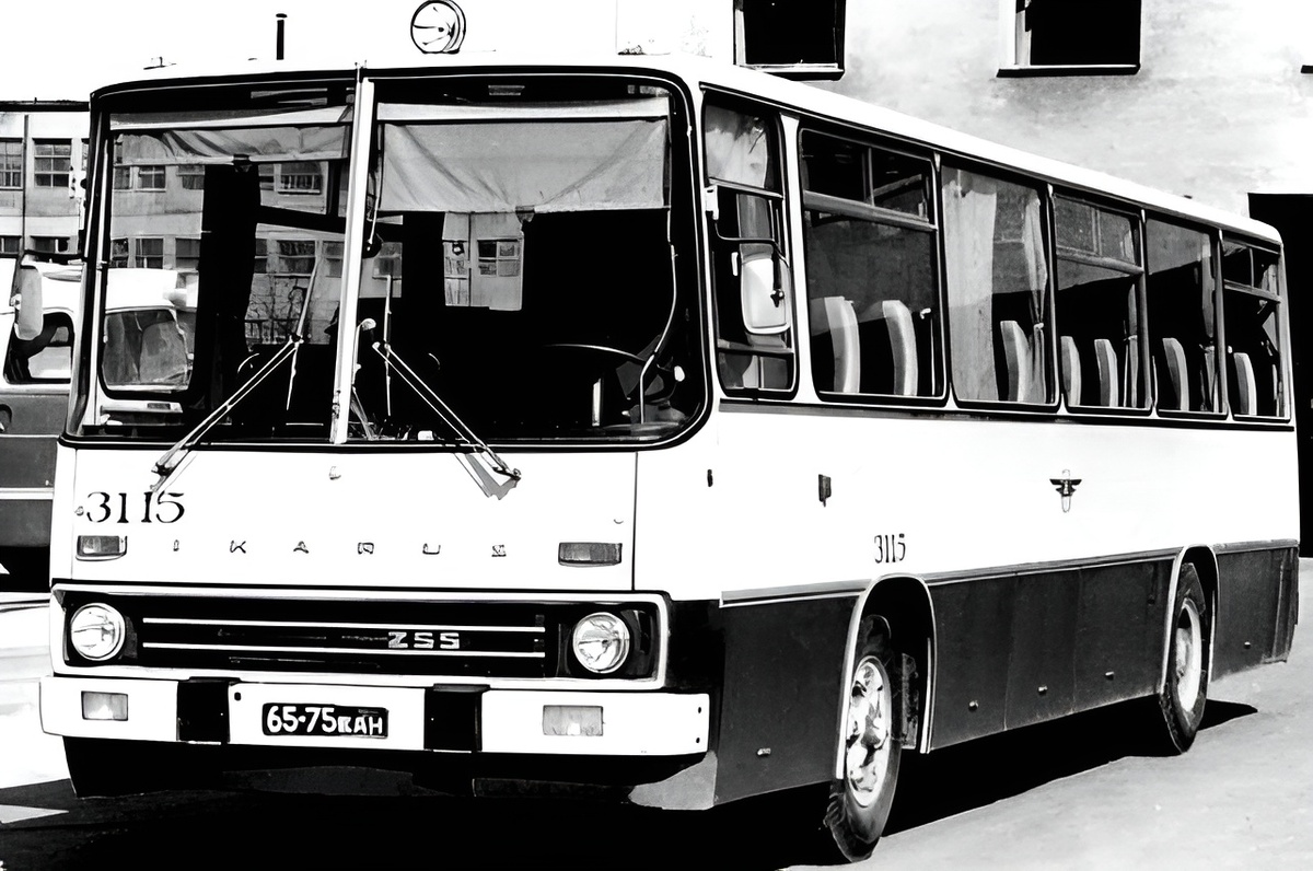 Самый первый IKARUS 255 , поставленный в СССР.  1973 год.