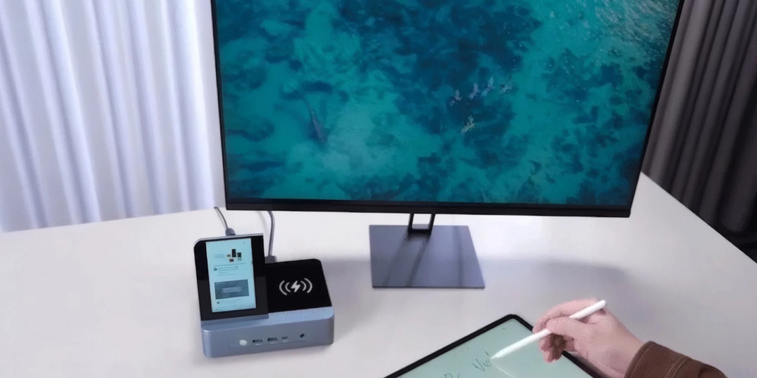 Мини-компьютер ViewDock заменит дисплей, док-станцию и беспроводную зарядку