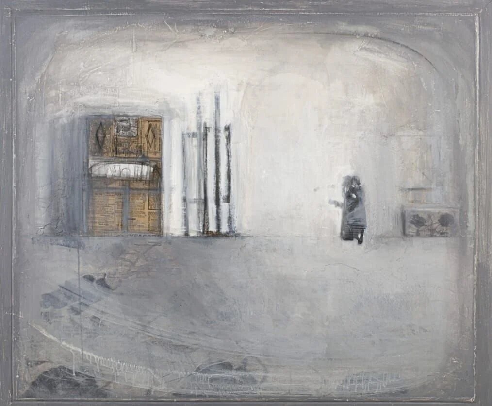 Маша Шалито «Старый шкаф в мастерской»
фанера, смешанная техника, 110 х 135 см
2023 год