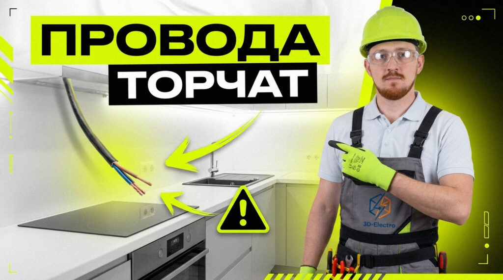    Аккуратный монтаж: как правильно спрятать провода при установке кухонной вытяжки. 3DElectro