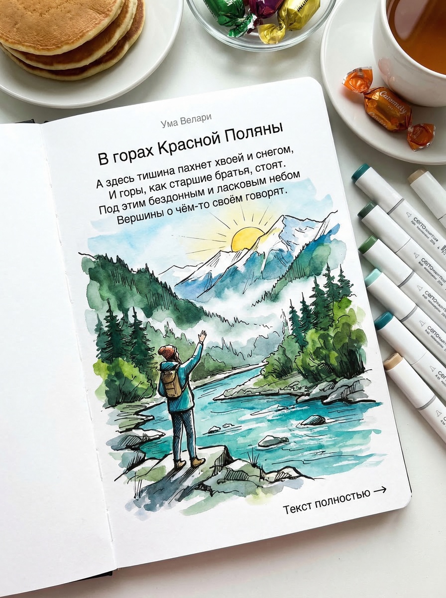 В горах Красной Поляны, Ума Велари