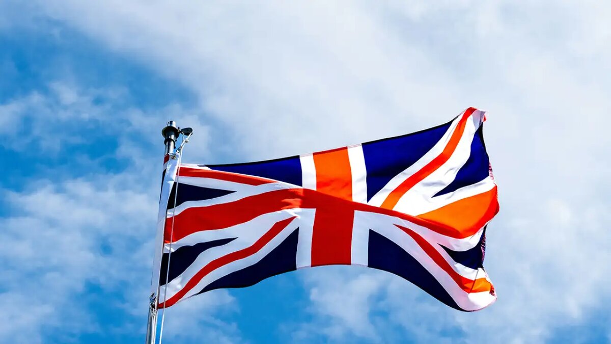    Государственный флаг Великобритании. © unsplash.com / chris robert