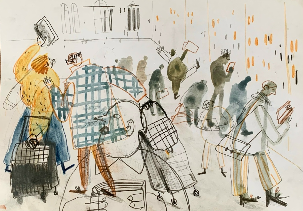 Рисунок Залины Кишовой