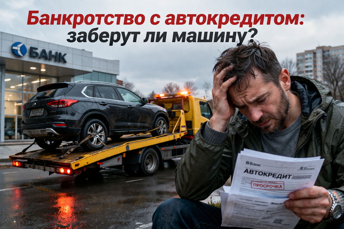 Банкротство с автокредитом: заберут ли машину?