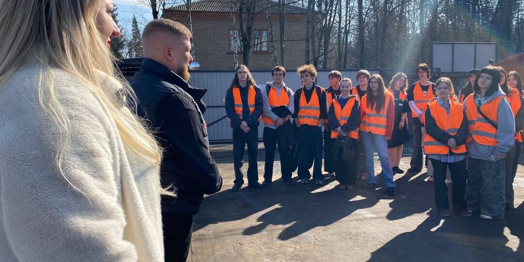 Школьникам рассказали, как работает Пушкинское городское хозяйство