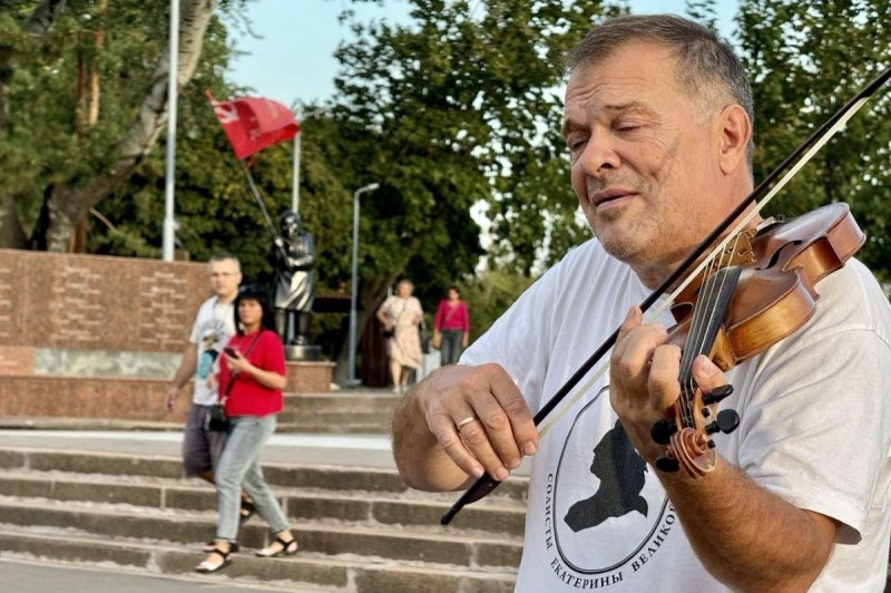    Андрей Решетин в Мариуполе. / Владимир Ладный