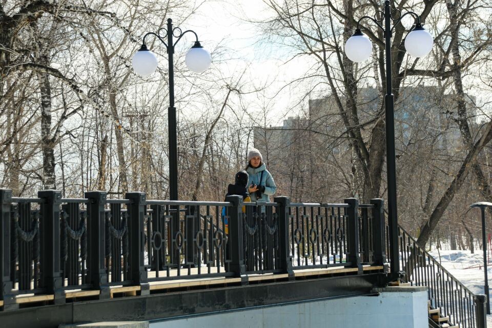    Парк "Изумрудный" и визит-центр. Март 2023 года. Источник: Виталий Барабаш