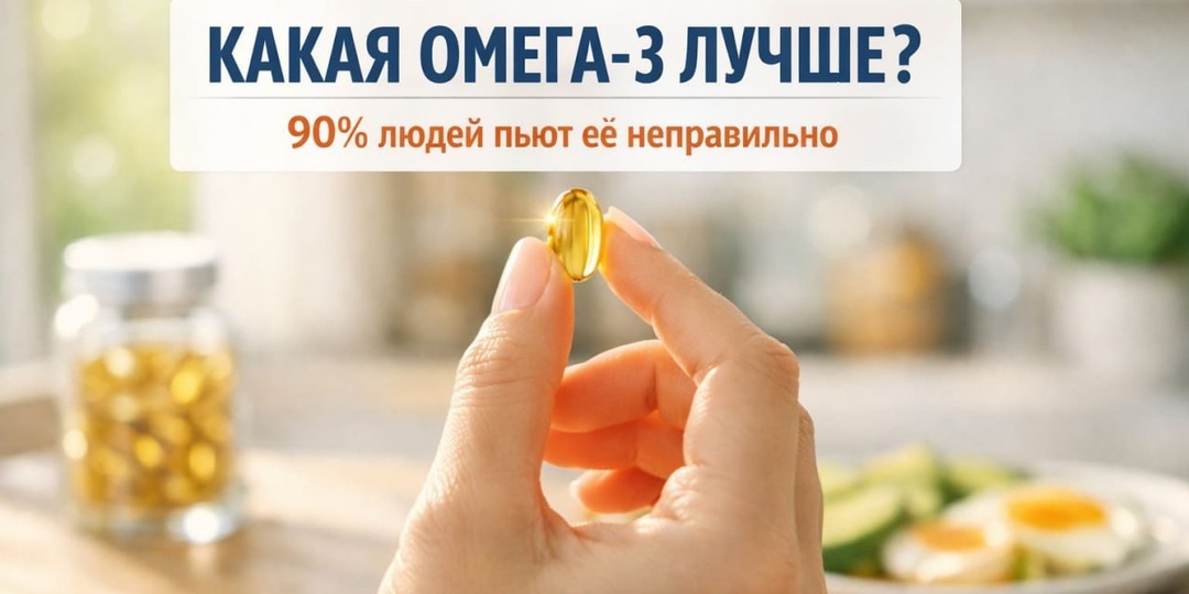 Выбрасываете деньги на ветер? Какая Омега-3 лучше усваивается и почему 90% баночек в аптеке — пустышки.