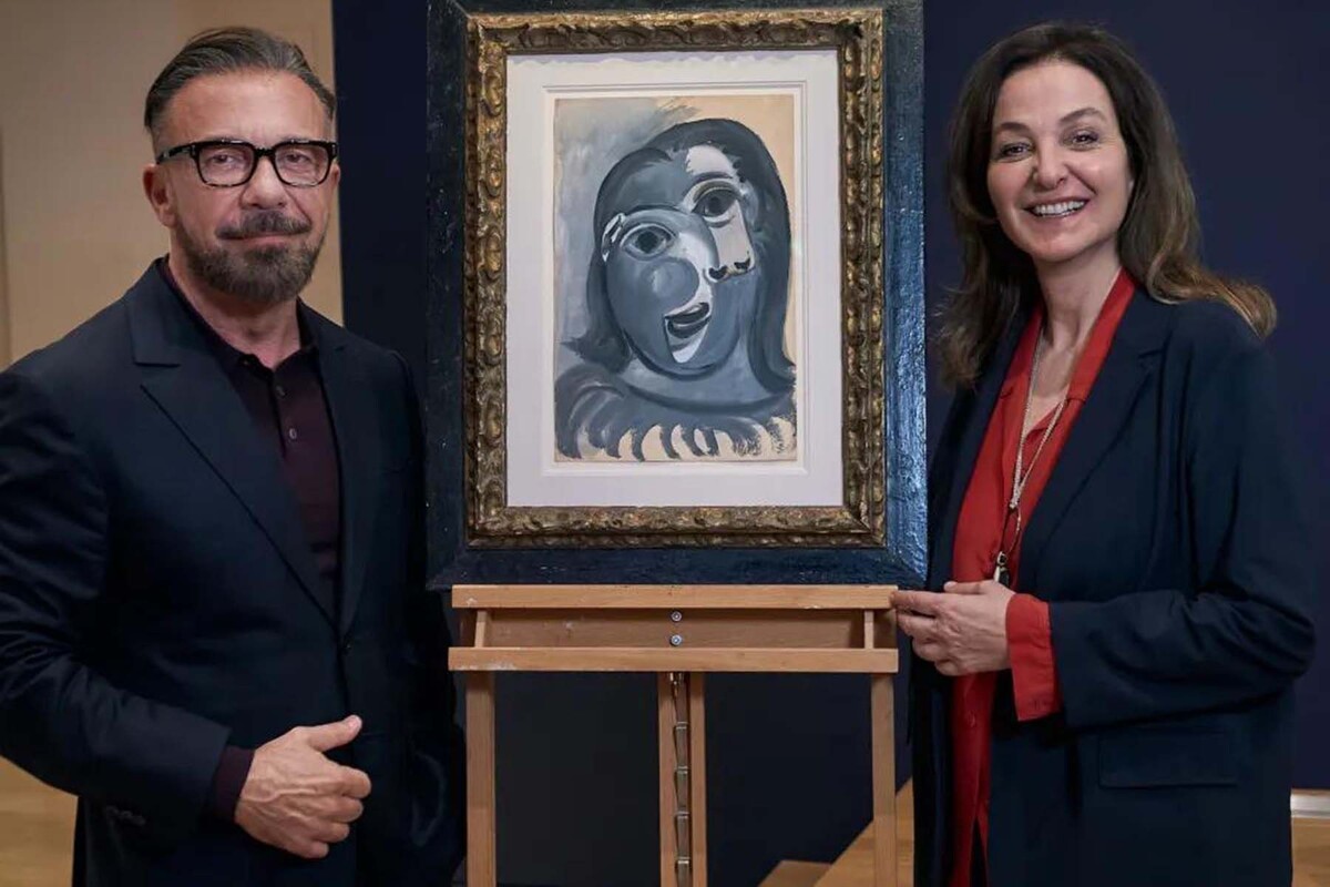  Оливье Видмайер Пикассо (слева) и Пери Кошен (справа). © Succesion Picasso