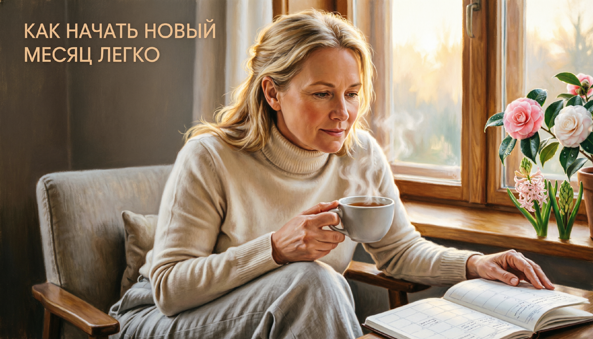 Новый месяц — это не гонка. Это пространство, где вы сами задаёте ритм