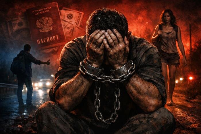 Современное рабство в XXI веке: 7 шокирующих историй из разных стран. Обложка © ChatGPT