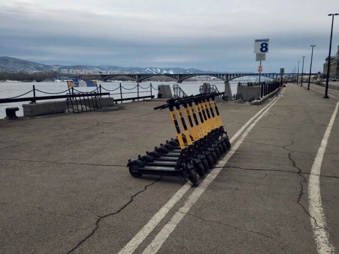    В прошлом году самокаты выставили на неделю раньше — 18 марта   prmira.ru