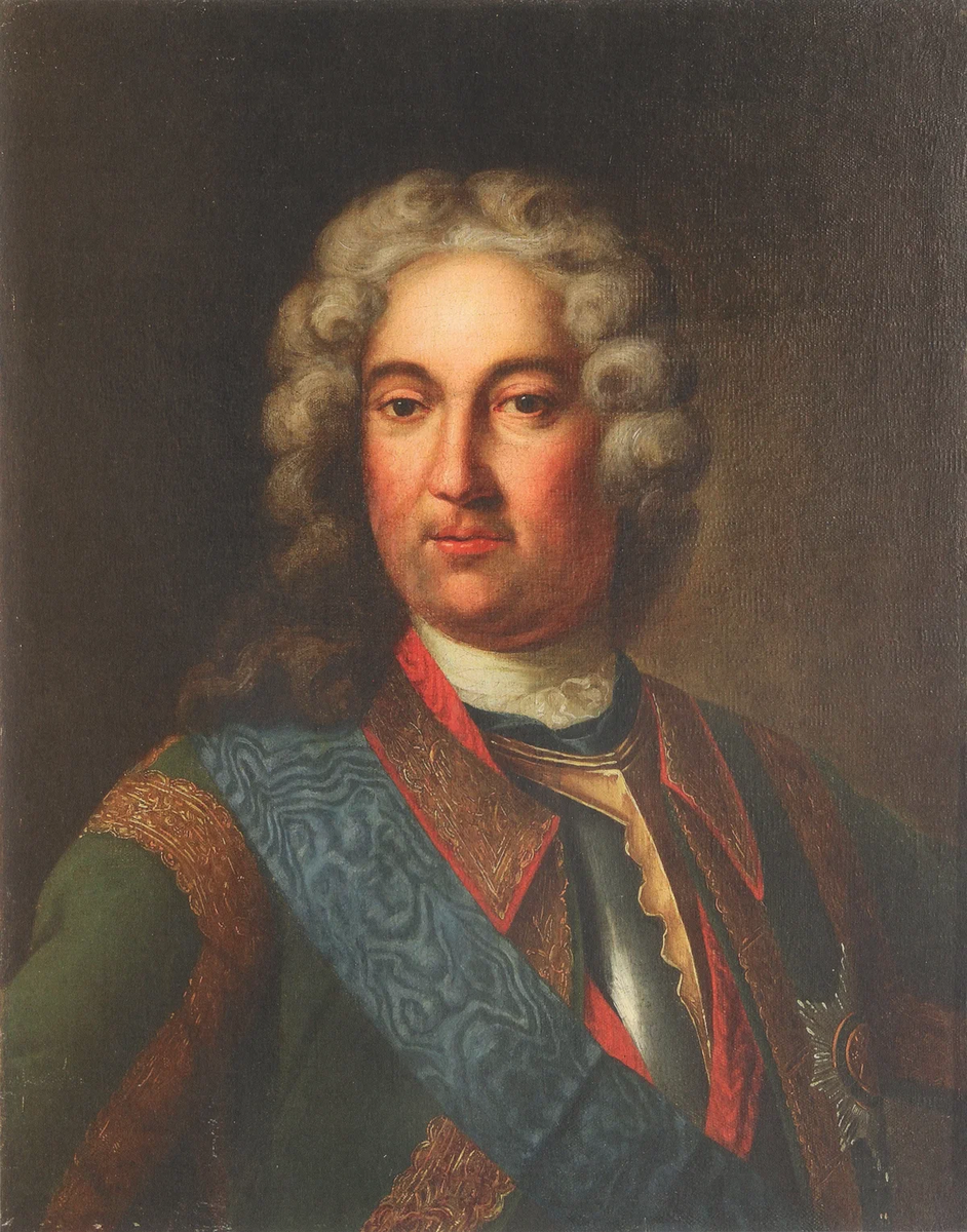 Иоганн Людвиг Люберас фон Потт кисти неизвестного художника