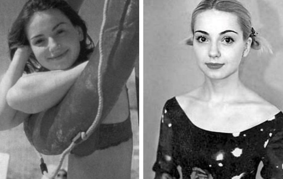 Ольга Будина в детстве