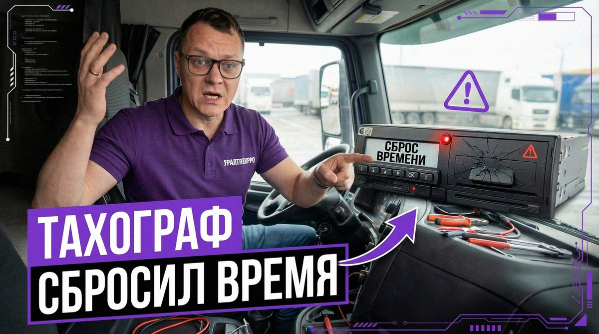    Причины сброса даты на тахографе и способы решения проблемы