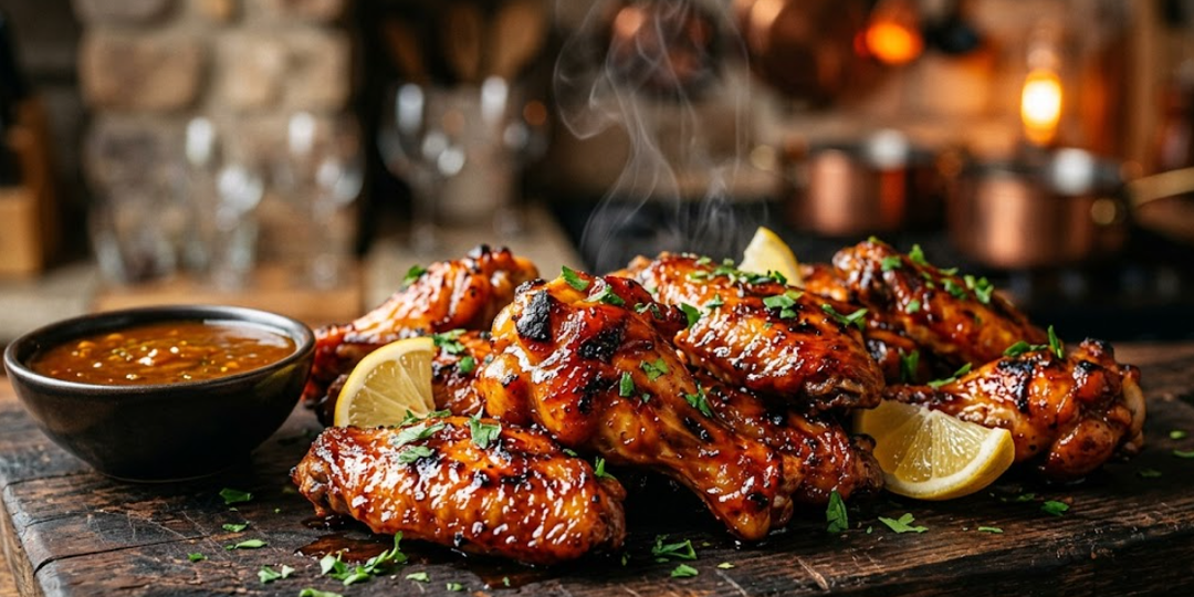 Крылышки барбекю в духовке — рецепт, который просят повторить 🔥
