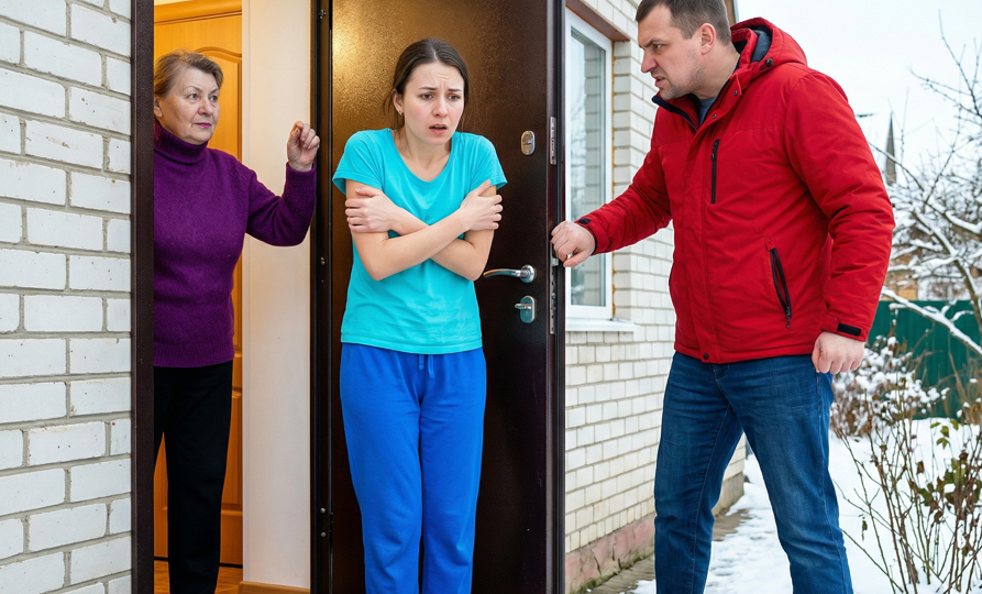 Муж выставил жену на мороз по требованию матери, а она нашла доказательства подделки документов на дом