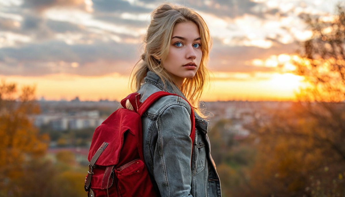 "У вас никакой структуры в ответе, соберитесь, закончите мысль. И это… какой у вас рюкзачок… красный". 