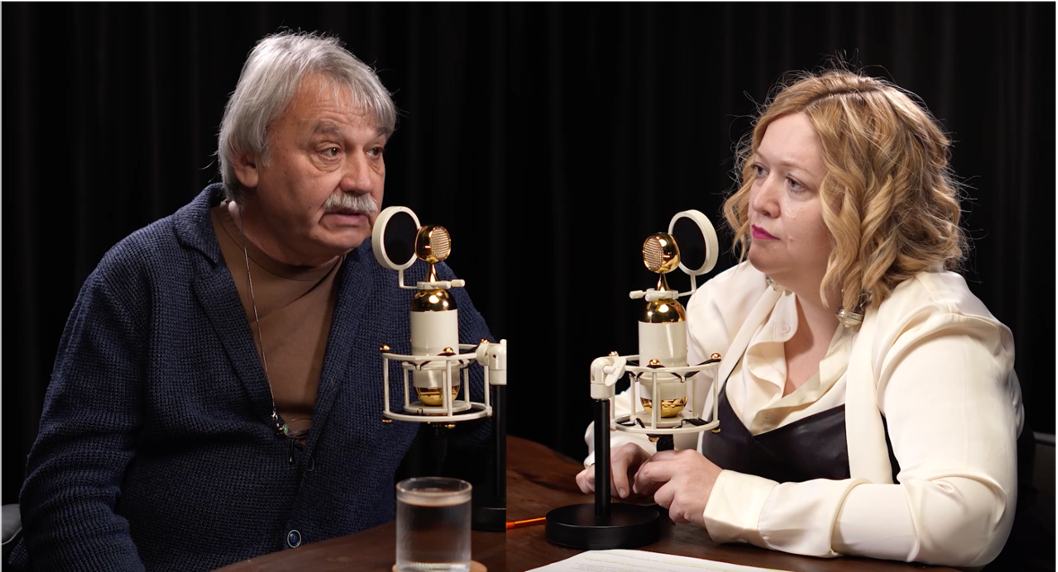 Сергей Казарновский и Анна Ханину, подкаст "Не мамкай"