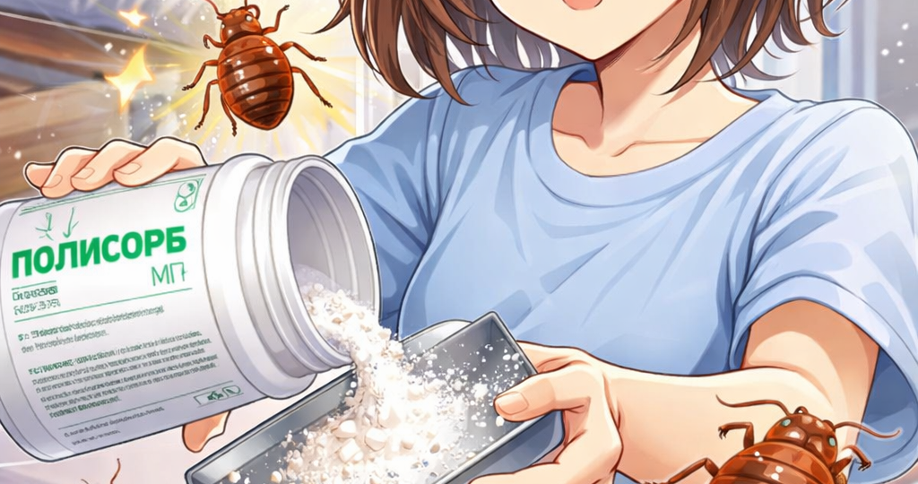 Полисорб от постельных клопов