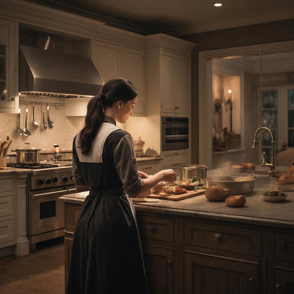 Отличный вечер, приятный дом...