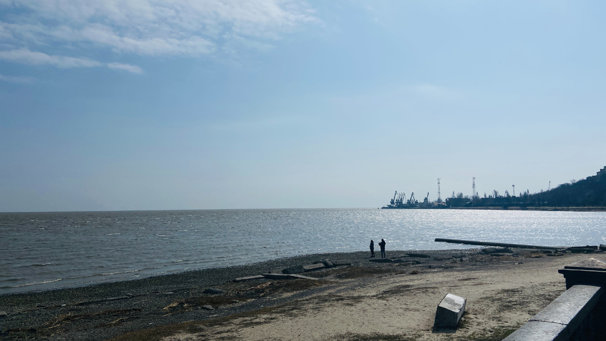 Таганрогский залив.