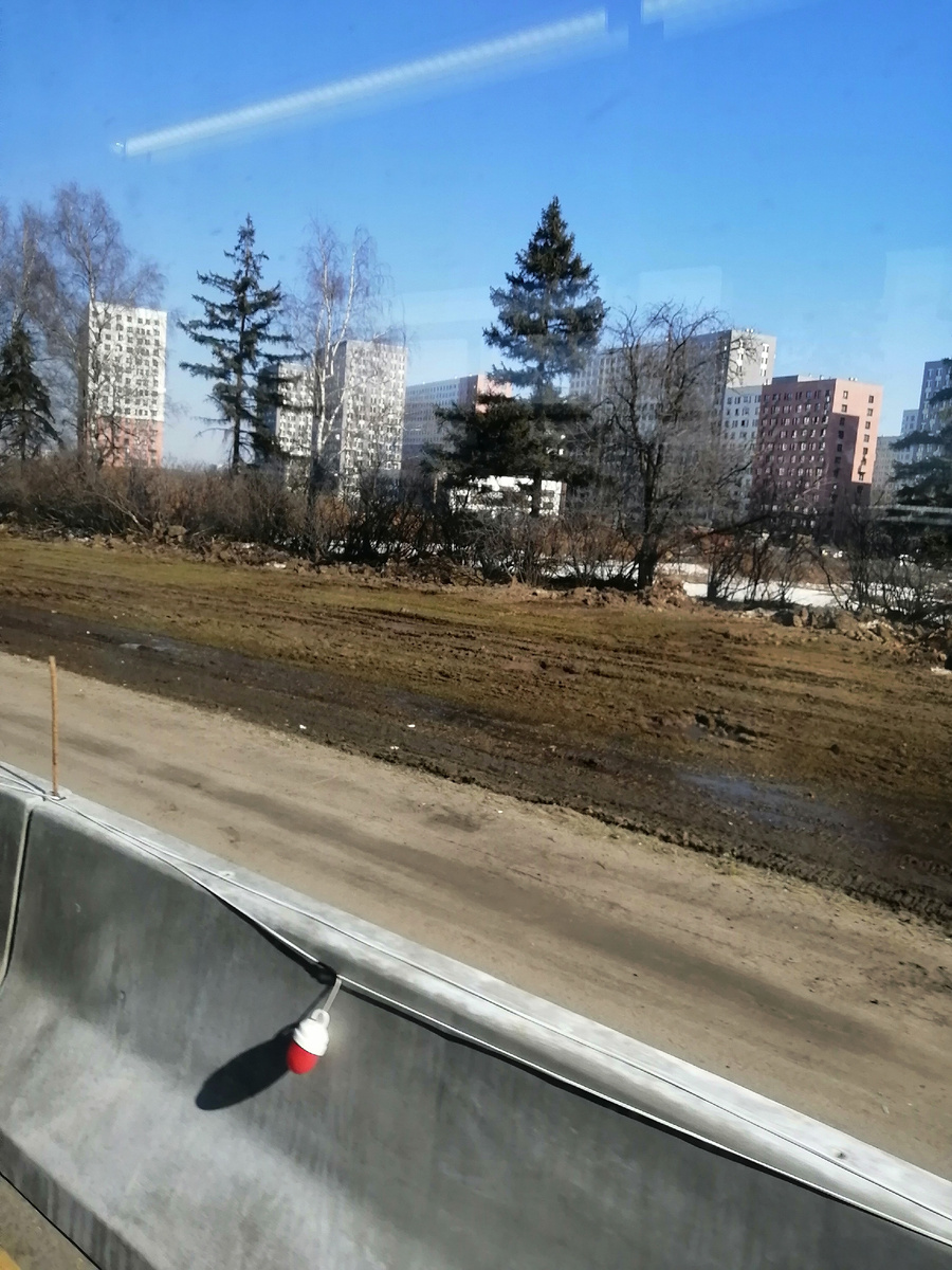 Еду в Домодедово.