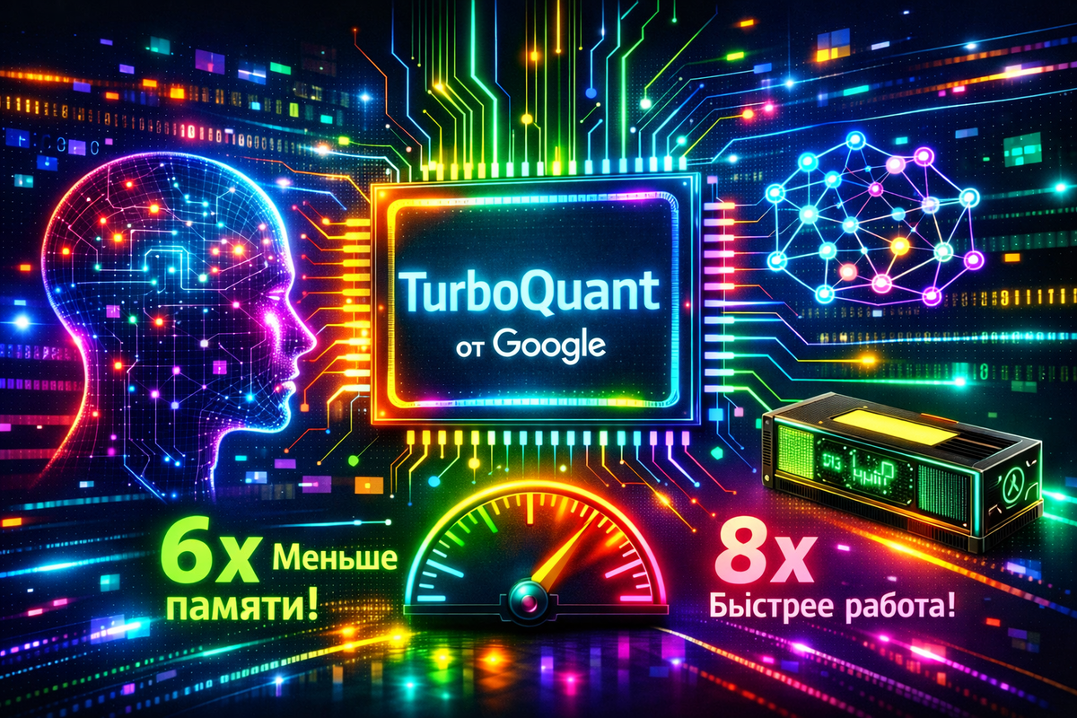 Новый алгоритм Google (Гугл)  TurboQuant (ТурбоКвант)