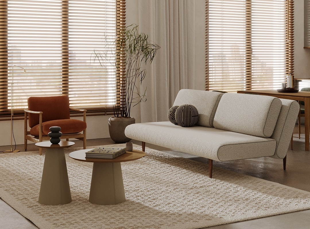 Диван ТОМО, стул ХАГЕН, журнальный стол ЛАГЕН