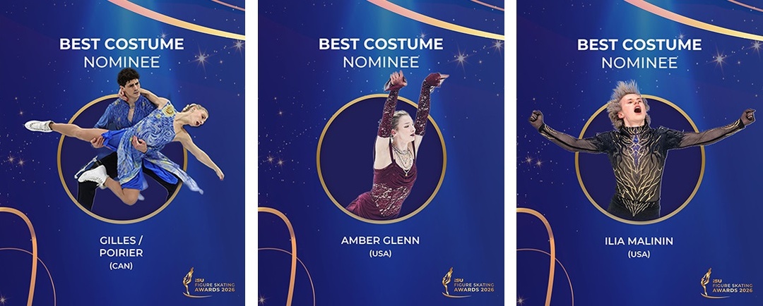 Объявлены финалисты премии ISU Figure Skating Awards 2026