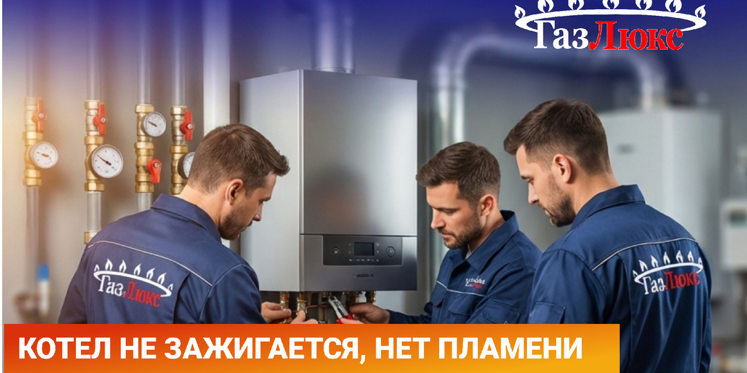 Котел не зажигается, нет поамени